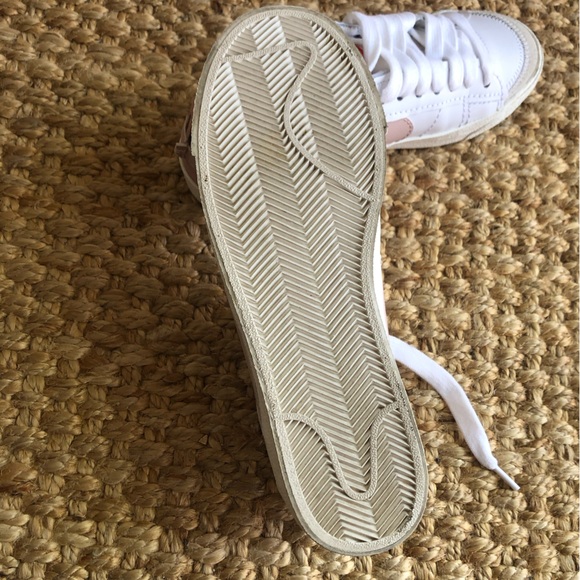 Nike Blazer Low 77 Jumbo "White/Pink/Oxford" Sneaker. Size - Picture 12 of 14